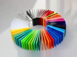 रंगीन Plexiglass